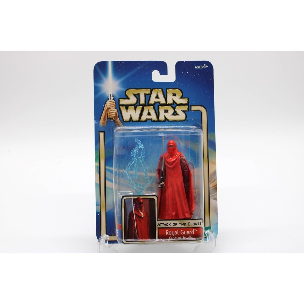 Star Wars Attack Of The Clones ROYAL GUARD Coruscant Security Action Figure 2002